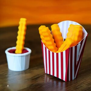 French Fry Snack Sealers | 3D Printed Bag Clips