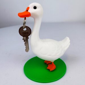 3D Printed Goose Key Holder | Magnetic Key Organizer