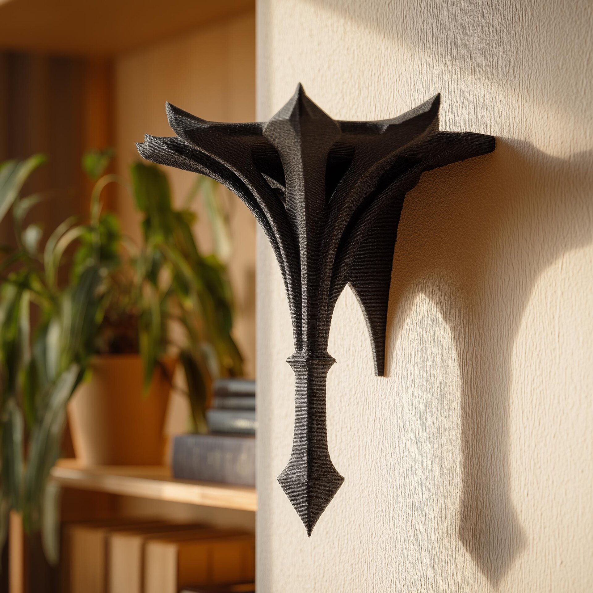 3D Printed Gothic Spire Wall Shelf