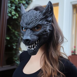 3D Printed Werewolf Cosplay Mask