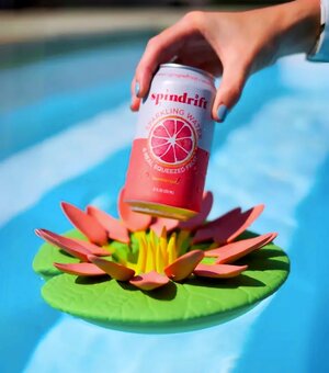 3D Printed Lily Pad Cup Holder | Floating Pool Accessory