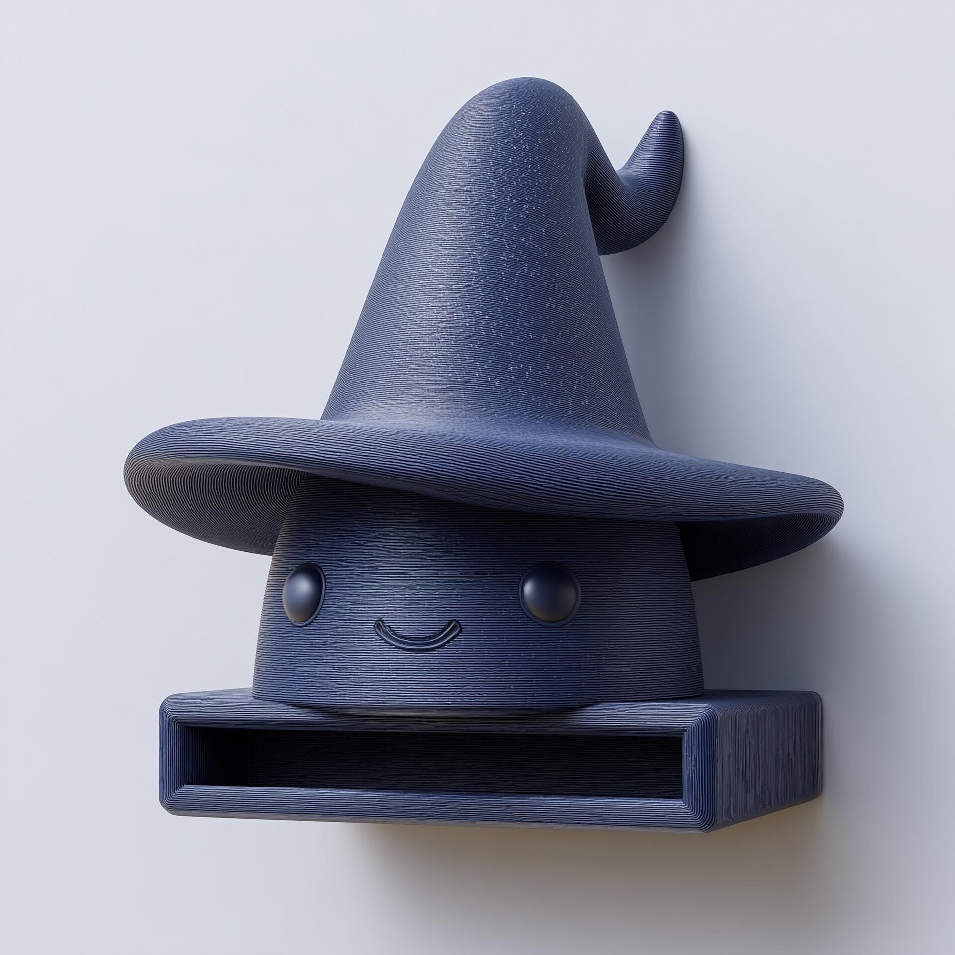 3D Printed Wizard Hat Wall Storage Nook