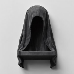 3D Printed Grim Reaper Wall Shelf