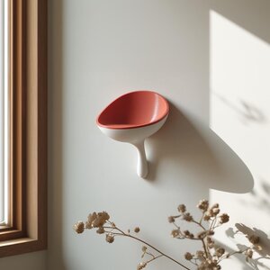 3D Printed Scoop Wall Catchall Shelf