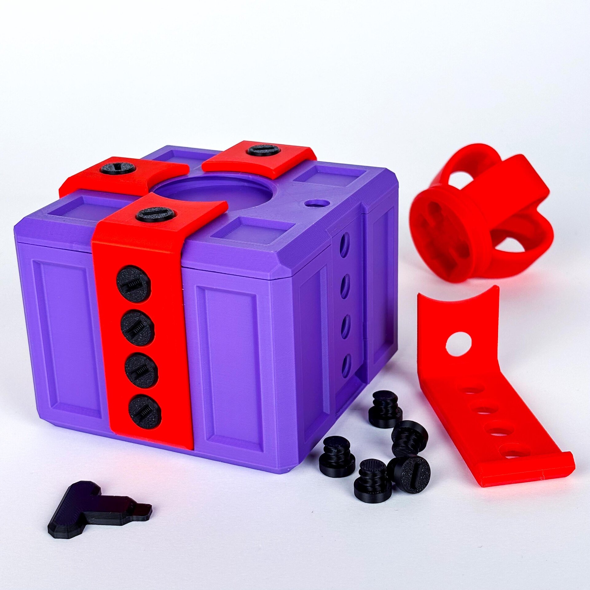 3D Printed Annoying Puzzle Gift Box