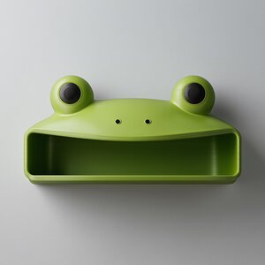 3D Printed Frog Wall Shelf | Character Storage Cubby